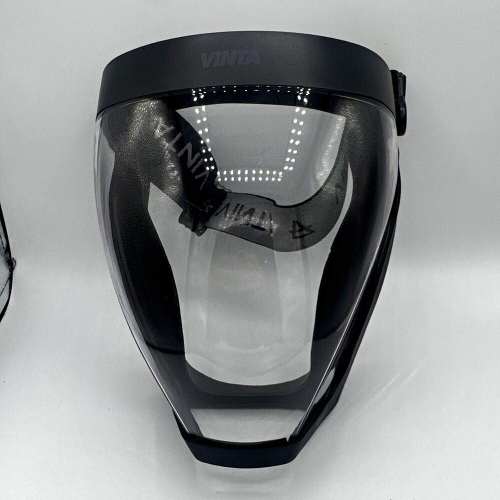 VINTA RS-1 Industrial Full Face Shield Clear Visor Ratchet Suspension